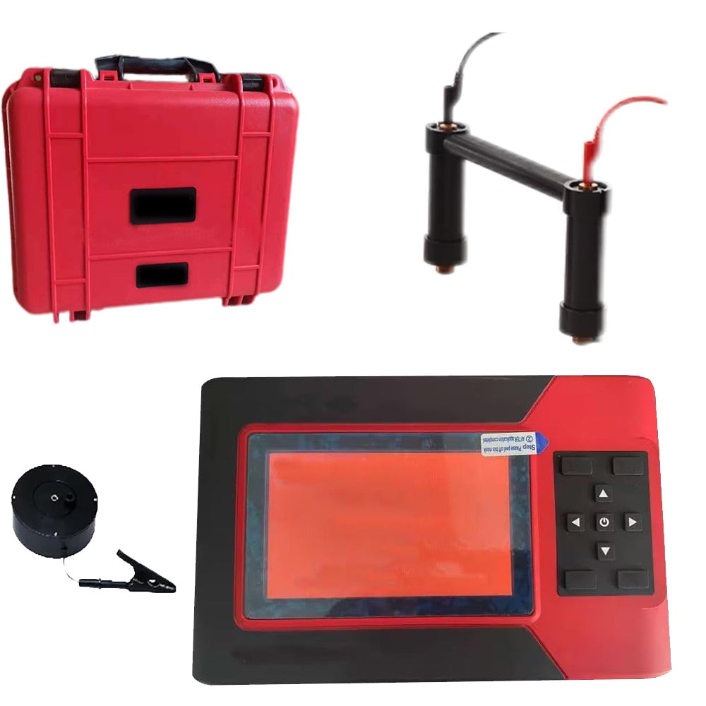 VTSYIQI Rebar Corrosion Detection Steel Bar Rust Detector Digital Steel Corrosion Tester With Measure Potential ±1000mV Accuracy ±1mV Distance 1-100cm Measure Area 8100 m2 JGJ/T152-2019 Standard