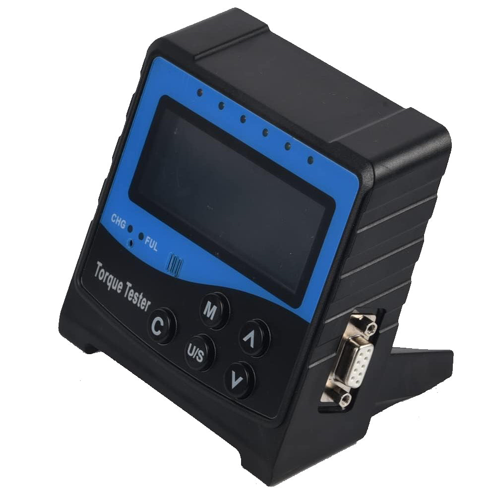 VTSYIQI Torque Wrench Calibrator Torque Wrench Calibration Measurement with Torque Range 55.0 To 550.0N.m Output Function USB Line Three Units Nm, Kgf.cm, lbf.in. Accuracy ±1% Connector Size 3/4 2000 Group Data Storage