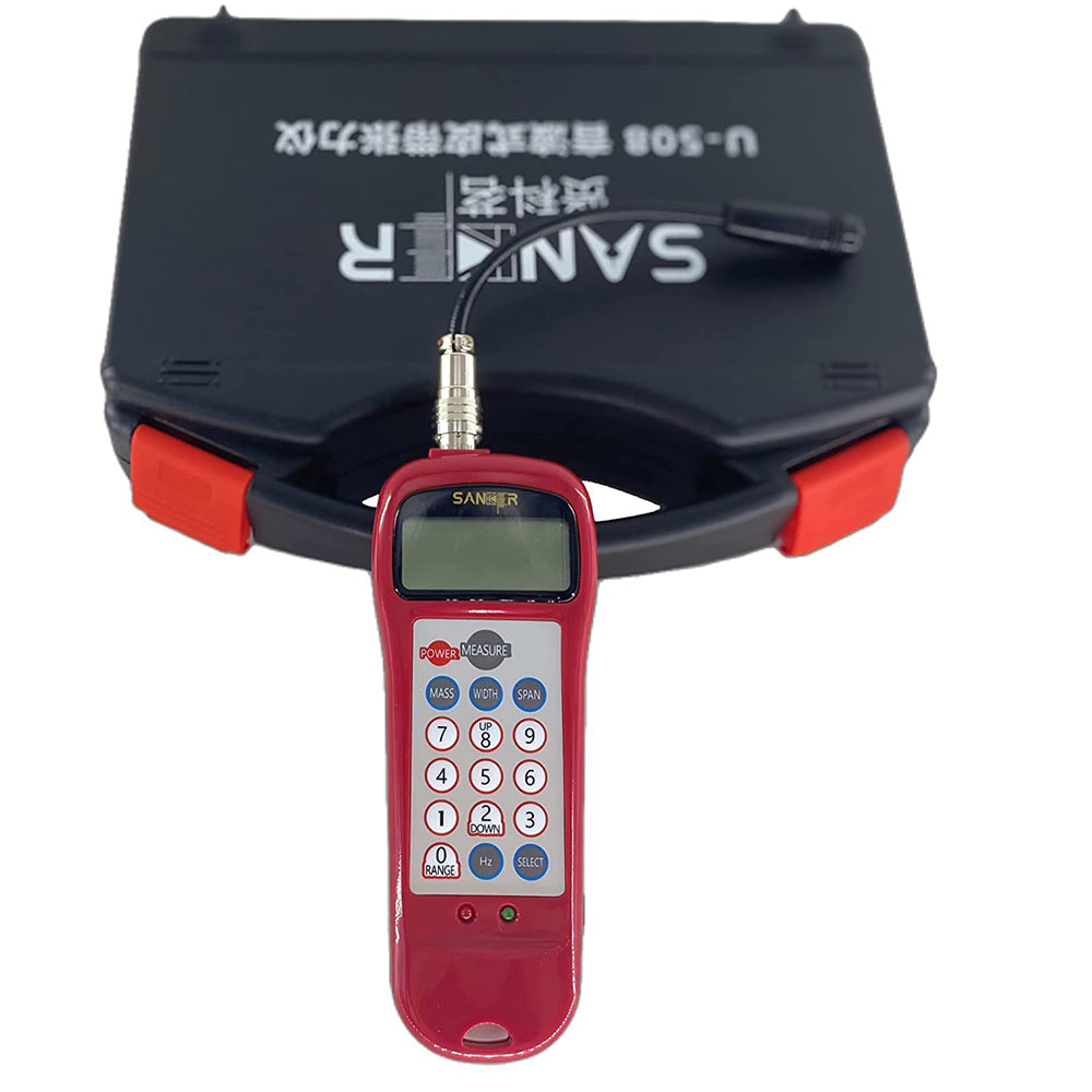VTSYIQI Belt Tension Measuring Instrument Sonic Tension Meter with Adjustable Probe and Data Storage Function Tension Range 0.01 to 99900N Frequency Range 10Hz to 5000Hz Automatic Sensitivity Calibration