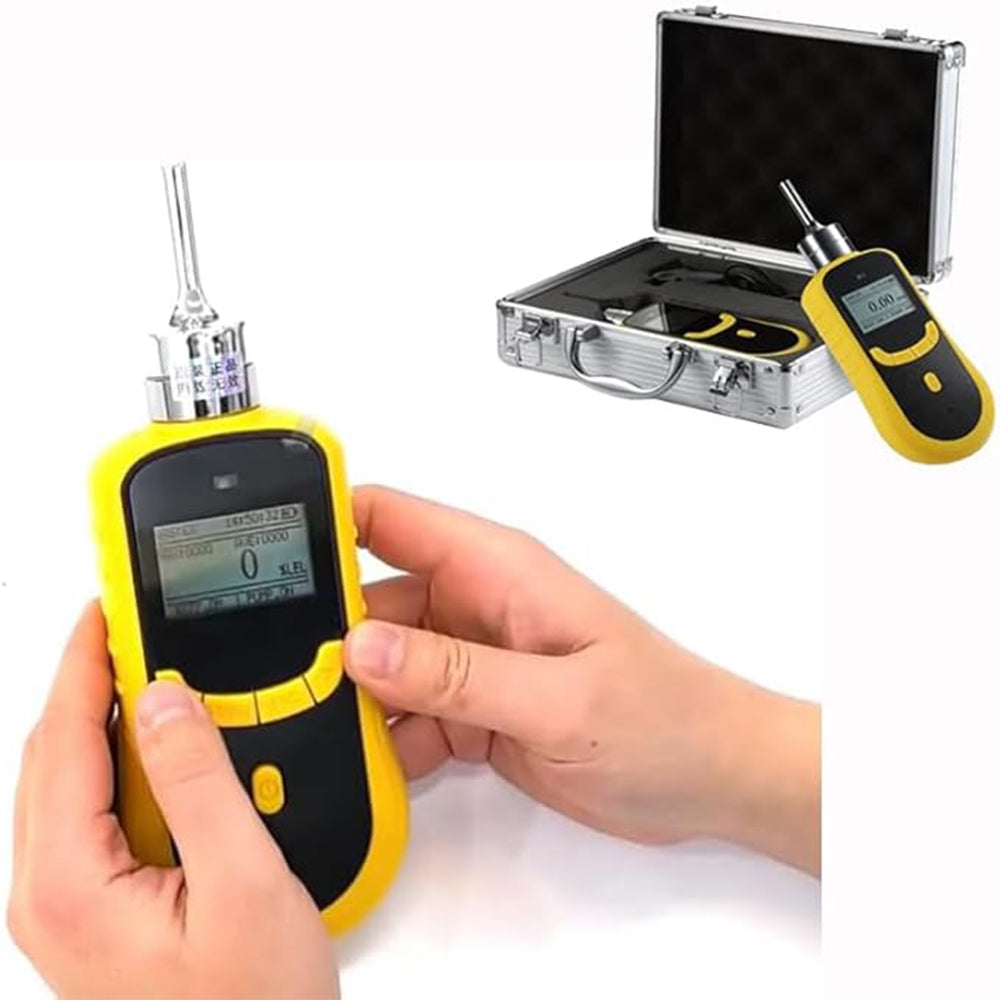 VTSYIQI SO2 Gas Detector Sulfur Dioxide Gas Tester with Accuracy ≤±3% F.S.Measuring Range 0-50ppm Resolution 0.01ppm USB Interface Sound and Light Alarm Principle Electrochemical Built-in Micro Sampling Pump