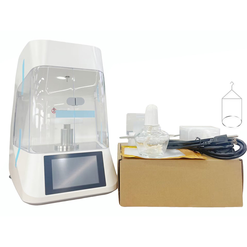 VTSYIQI Liquid Surface Interface Tension Meter Automatic Surface Tensiometer with Platinum Loop Range 0 to 1000 mN/m Accuracy 0.1mN/m ASTM D-971 Standard