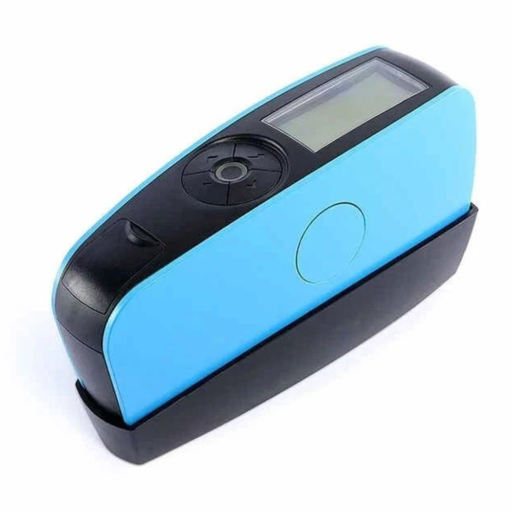 VTSYIQI 60° Gloss Meter 60 Degree Gloss Meter with Repeatability 0~100GU:±1GU; 100~200GU:±1%GU Division Value 1GU Measurement Range 0-200GU for Paints,coating,plastics,ink,rubber,printing,paper, Glass, Handware, Ceramic, Marble Etc.