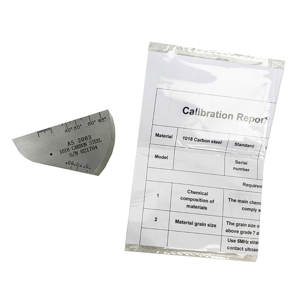 VTSYIQI Ultrasonic Flaw Calibration Block Test Blocks for Ultrasonic Flaw Detector with Thickness 20mm Hole Diameter 5mm 1018 Carbon Steel for Ultrasonic Flaw Detection Equipment Calibration Test