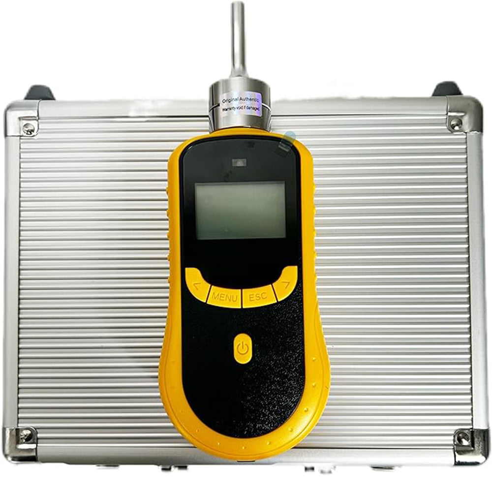 VTSYIQI NOX Gas Detector Handheld Nitrogen Oxide Gas Detector with Resolution 0.01ppm Accuracy ≤±3% F.S.Measuring Range 0-50ppm USB Interface Principle Electrochemical LCD Liquid Crystal Display for NO2 Gas Test
