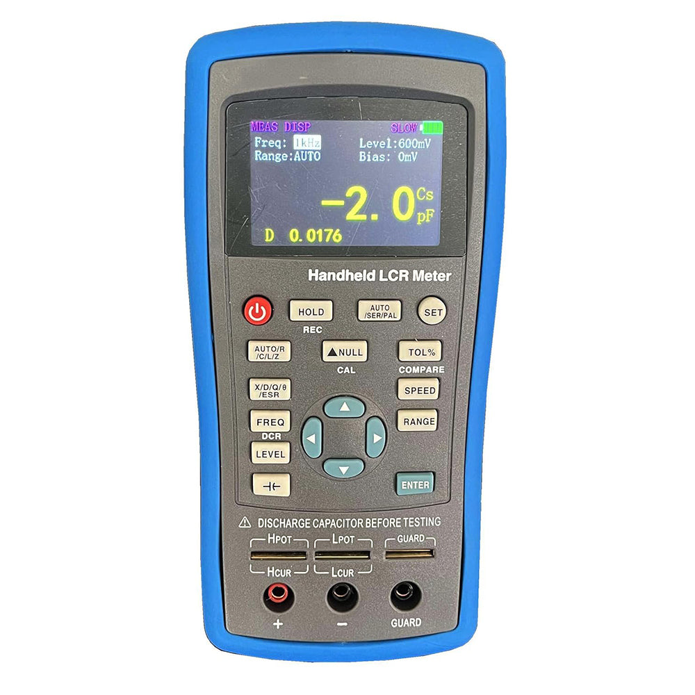 VTSYIQI Digital LCR Meter LCR Bridge Resistance Inductance Capacitance Continuously Adjustable LCR Tester with Frequency 100Hz-100KHz A Step of 1 Hz Accuracy 0.2% RS232C USB Interface