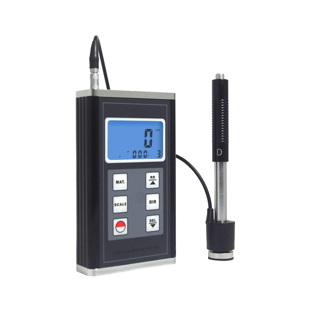 VTSYIQI Leeb Hardness Tester Meter Durometer D Type Impact Meter with Measuring Range 170(HLD)~960(HLD) Conversion HL-HRC-HRB-HB-HV-HSD for Metal Workpiece