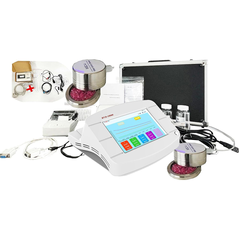 VTSYIQI Water Activity Meter Analyzer Monitor Benchtop Water Activity Instrument With 7-inch HD Screen 0 to 1.0000aw Repeatability 0.0001aw ISO Standard Accuracy ±0.0100aw Real Time Print