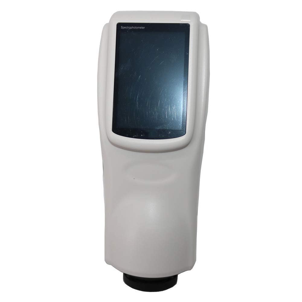 VTSYIQI Spectrophotometer Colorimeter Color Difference Meter Tester with TFT 3.5inch Capacitive Touch Screen Display Color Space CIE LAB,XYZ,Yxy,LCh,CIE LUV Measuring Aperture Φ8mm USB/RS-232 Interface Measurement Time 1.5s