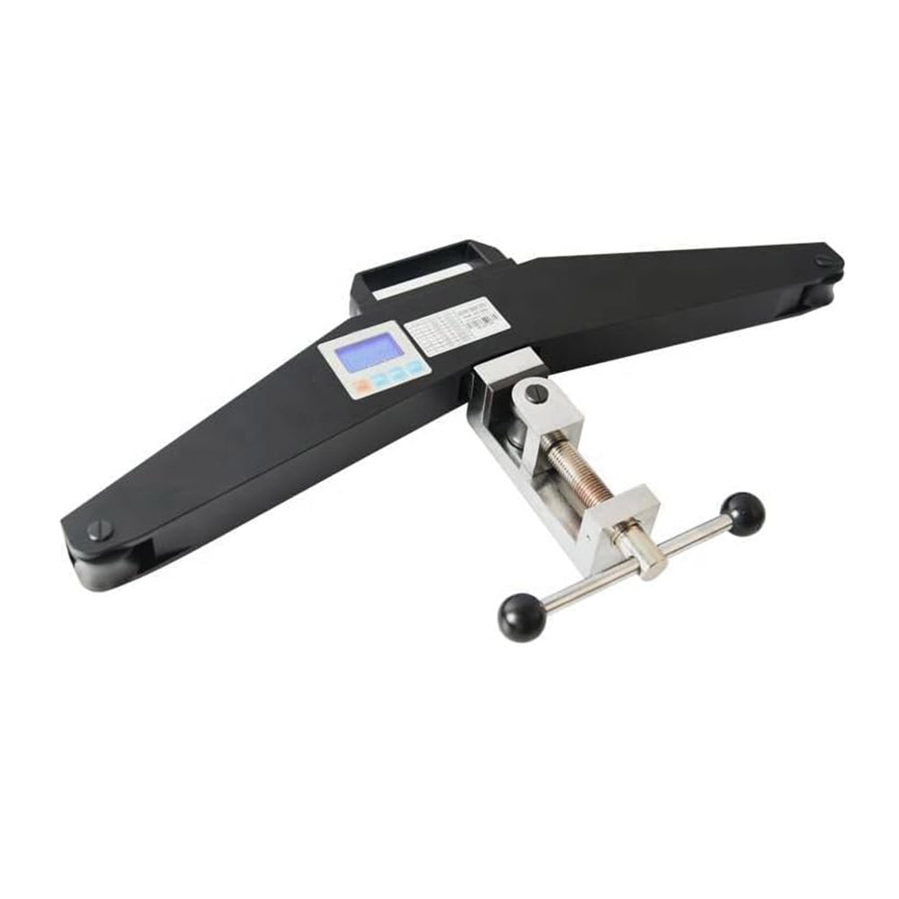 VTSYIQI Digital Wire Rope Tension Meter Cable Tension Gauge with Maximum Load Value 200KN Division Value 0.1KN Measuring Range Φ26mm~Φ40mm Display Screen for Rope Tension Measurement in Multiple Industries