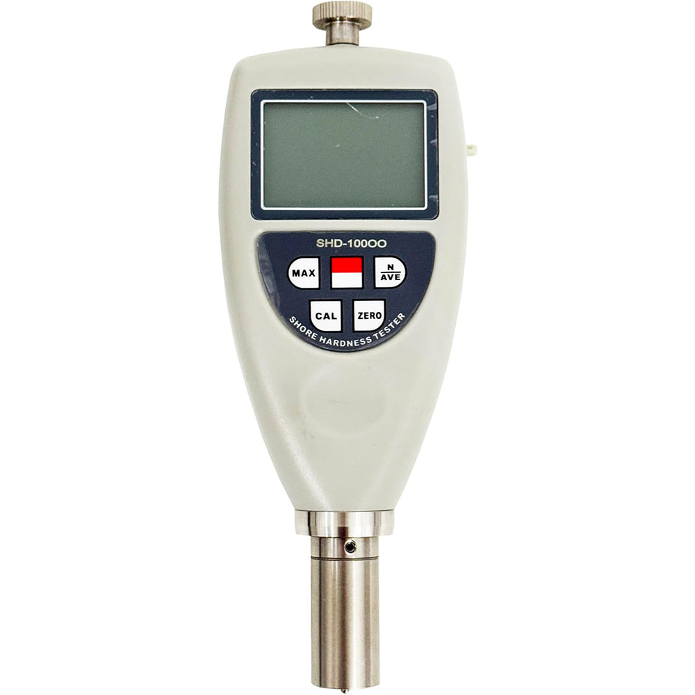 VTSYIQI Digital Shore OO Hardness Tester with Indenter R1.2 Spherical Radius Measurement Range 10~90HOO for Extremely Soft Rubber Thermoplastic Elastomers Sponge Extremely Soft Plastics and Thermoplastics Foams Low-density Textile Windings
