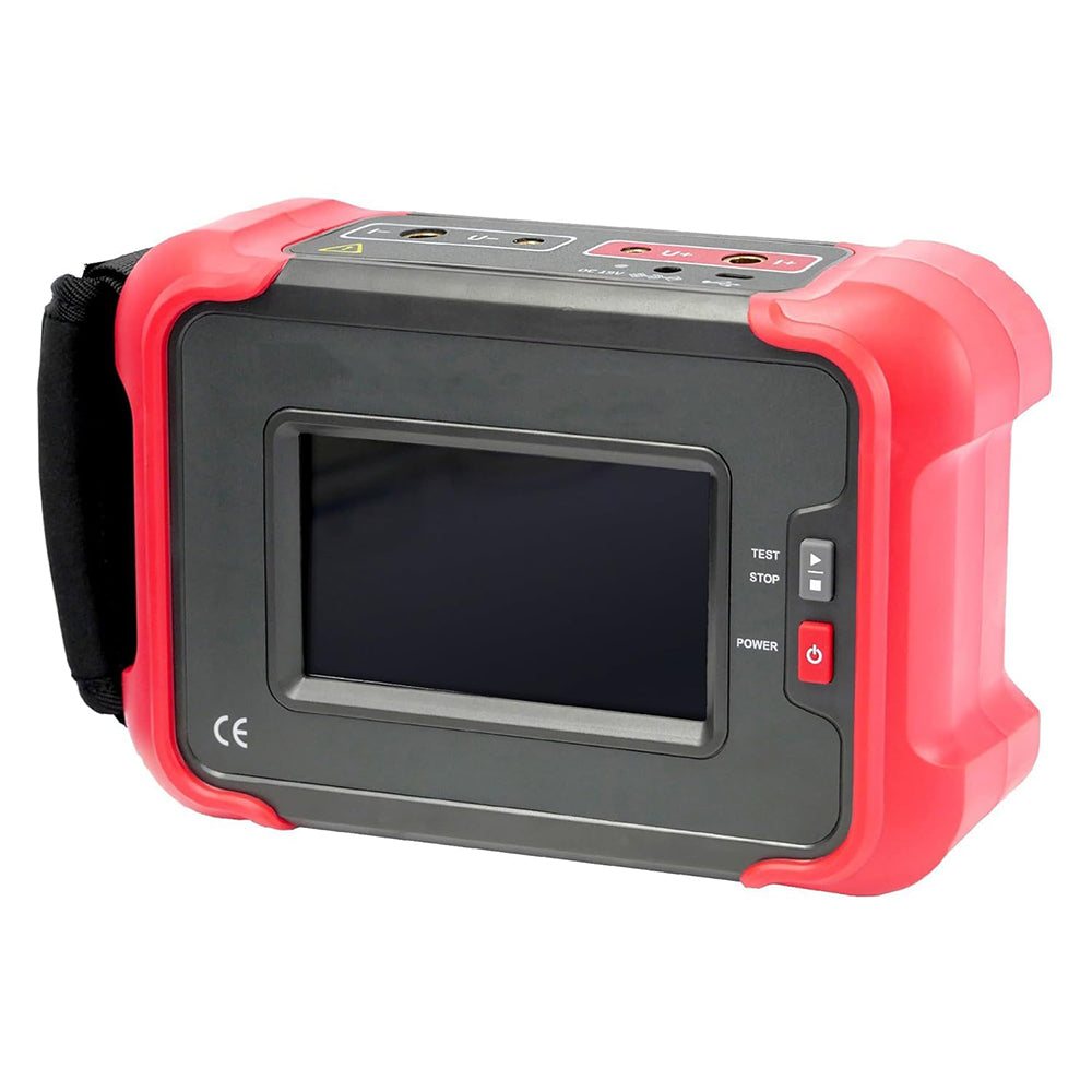 VTSYIQI Loop Resistance Tester Portable Contact Resistance Tester with DC Test Current 50A 100A 2 Gear Measurement Range 0.0uΩ~10.000mΩ 1000 Groups Data Storage USB Interface Test Time Fast 10s 20s 30s 40s 50s 60s