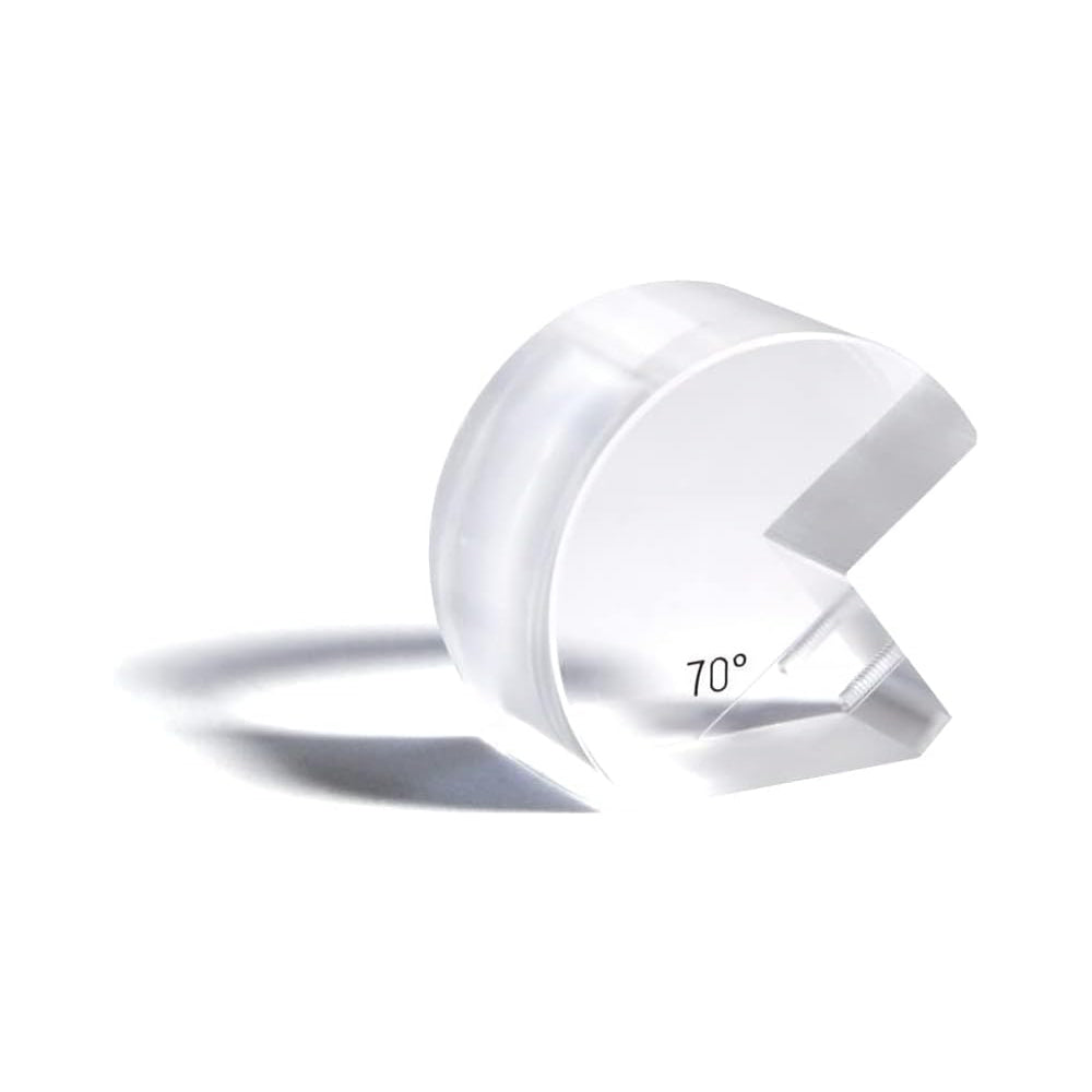 VTSYIQI Portable Ultrasonic Flaw AWS Shear Wave Wedge 70 Degree AWS Transducers for Thin Wall Weld Ultrasonic NDT Inspection