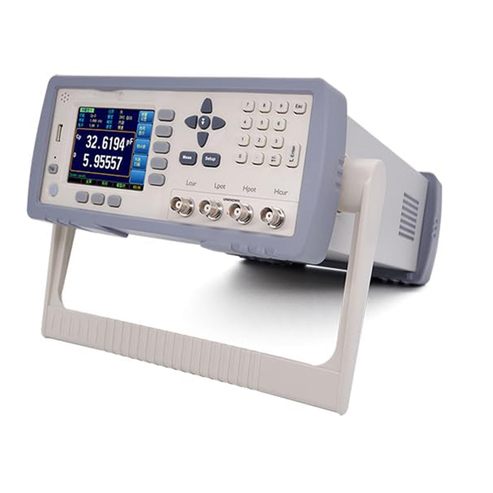 VTSYIQI Benchtop LCR Bridge Precision Benchtop LCR Meter with Test Functions Cs-Rs,Cs-D,Cp-Rp,Cp-D,Lp-Rp,Lp-Q,Ls-Rs,Ls-Q,R-X,Z-θrad,Z-θdeg DCR Resolution 0.001Hz Continuous Frequency 10Hz～300kHz RS232/RS485/USB/Handler Interfaces