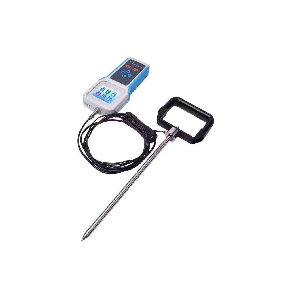 VTSYIQI Soil Compaction Tester Digital Soil Compaction Analyzer with Split Test Probe  Comprehensive Accuracy 0.1% F.S Measuring Range 0-100kg 2.8 inch Color TFT LCD Display N/cm² Kg/cm² Lbf Three Units Switchable