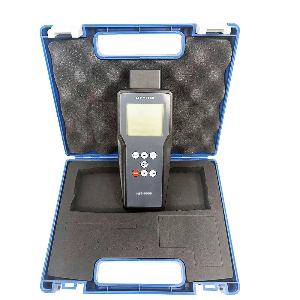 VTSYIQI ATP Rapid Detector Portable Fluorescence Tester with 0-9999 RLU Range Precision 4X10-18 MOL ATP Tests Food Surfaces Drinking Water Medical Equipment in Labs Inspection Agencies Kitchens