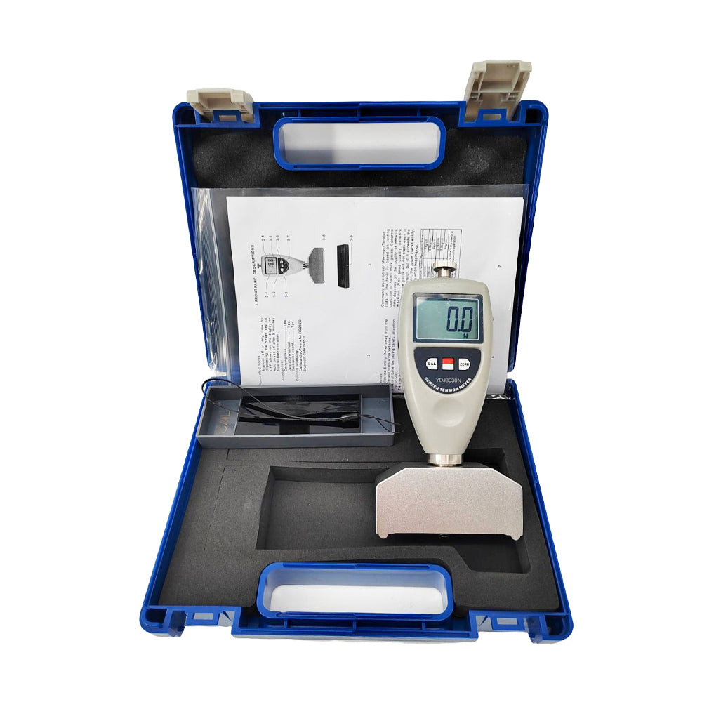 VTSYIQI Screen Tension Meter Screen Printing Tension Meter with Measurement Range 7~40 N/cm Display Range 0~50 N/cm Fiducial Error 5%  Unit Conversions Between N/cm and kg/cm