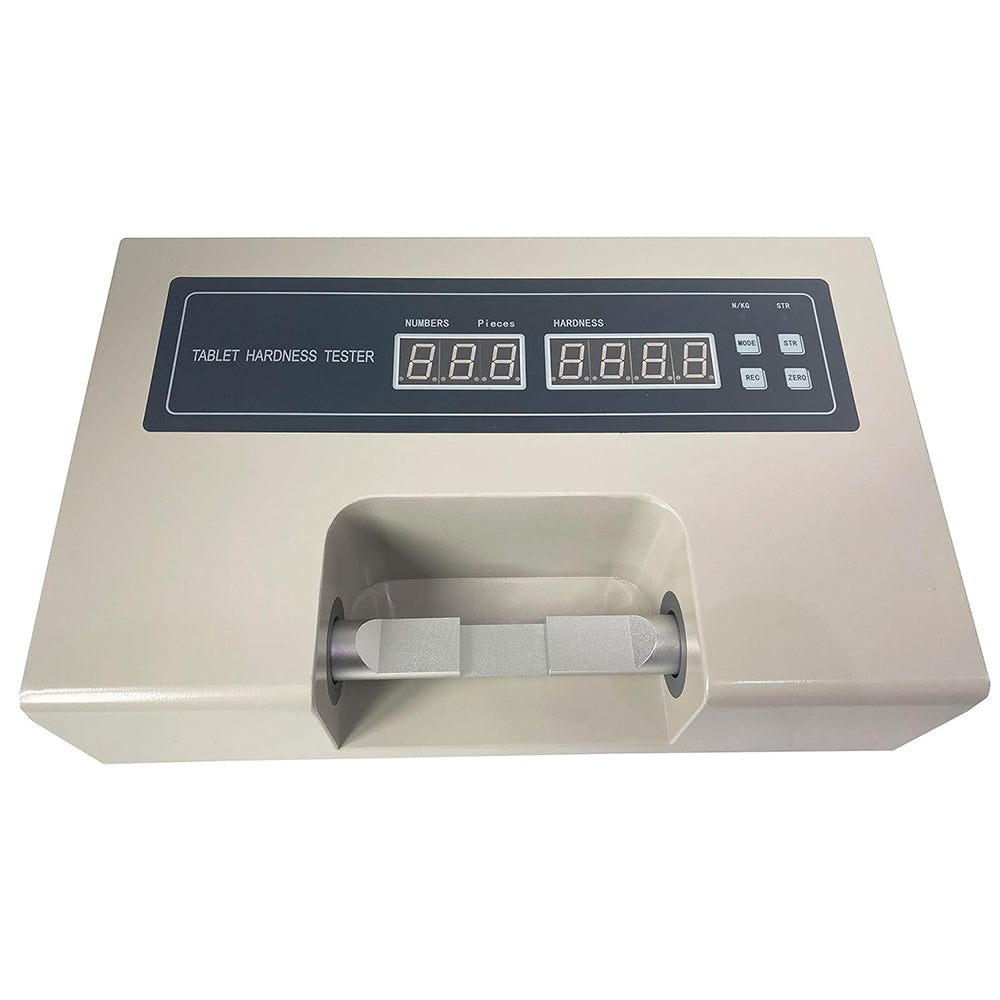 VTSYIQI Tablet Hardness Tester Gauge Meter Durometer with Auto Press Tablet Function Hardness Range 2 to 199.9N Accuracy ±1.5% for Detecting Breaking Hardness of Tablet