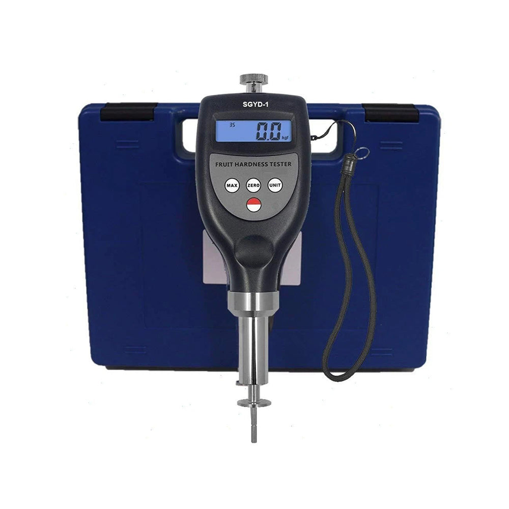 VTSYIQI Fruit Hardness Tester Fruit Penetrometer with Tip Diameter 3.5mm Range 0.2 to 5.0 kgf/cm² for Small Soft Fruit