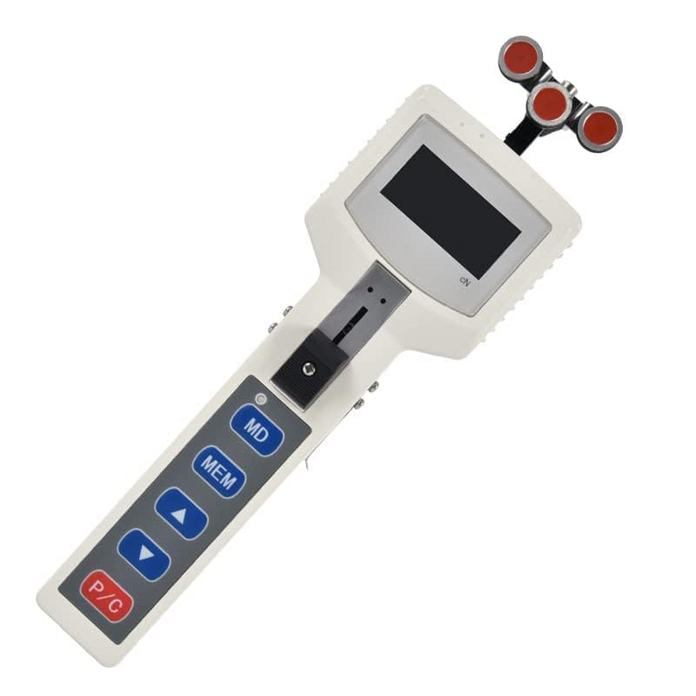 VTSYIQI Wire Rope Tension Meter Yarn Tension Tester with Tension Range 4 to 200.0cN Six Units cN、gf、OZ、Kgf、N、lb Calibration Material Textile PA Monofilament φ0.12mm 41 Groups Data Storage for Finer Yarns Wire Ropes Etc