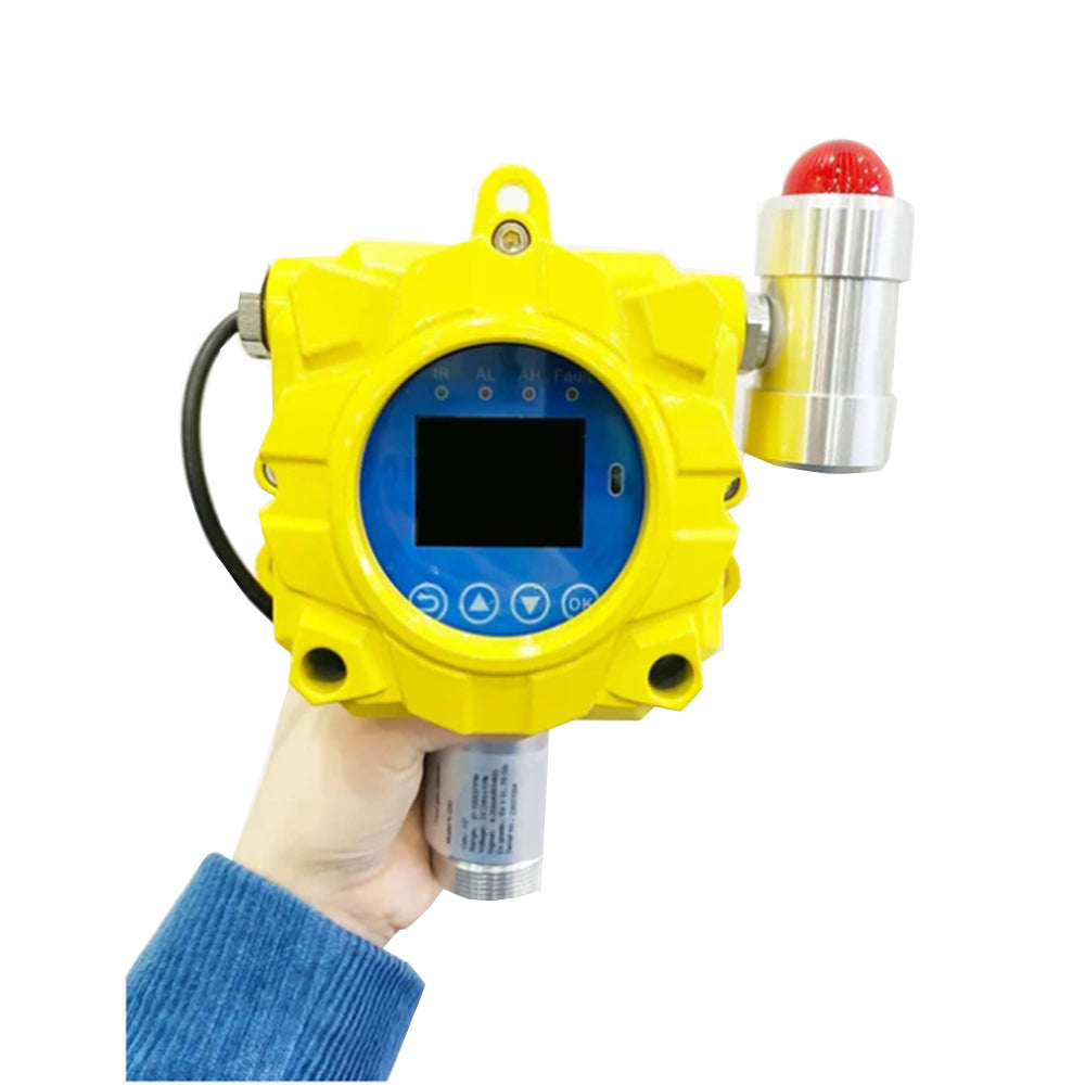 Fixed O2 Area Monitor VTSYIQI Oxygen Gas Detector Fixed O2 Gas Monitor with Range from 0 to