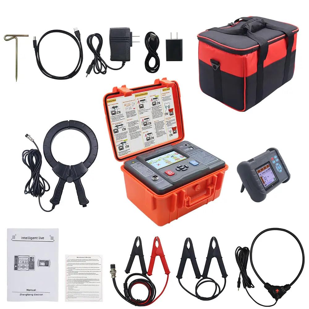 VTSYIQI Intelligent Live Cable Identification Instrument with Six Adjustable Frequency 640Hz 1.28KHz 2.56KHz 3.84KHz 6.50KHz 8.05KHz for Dead and Live Cables Up to 150V
