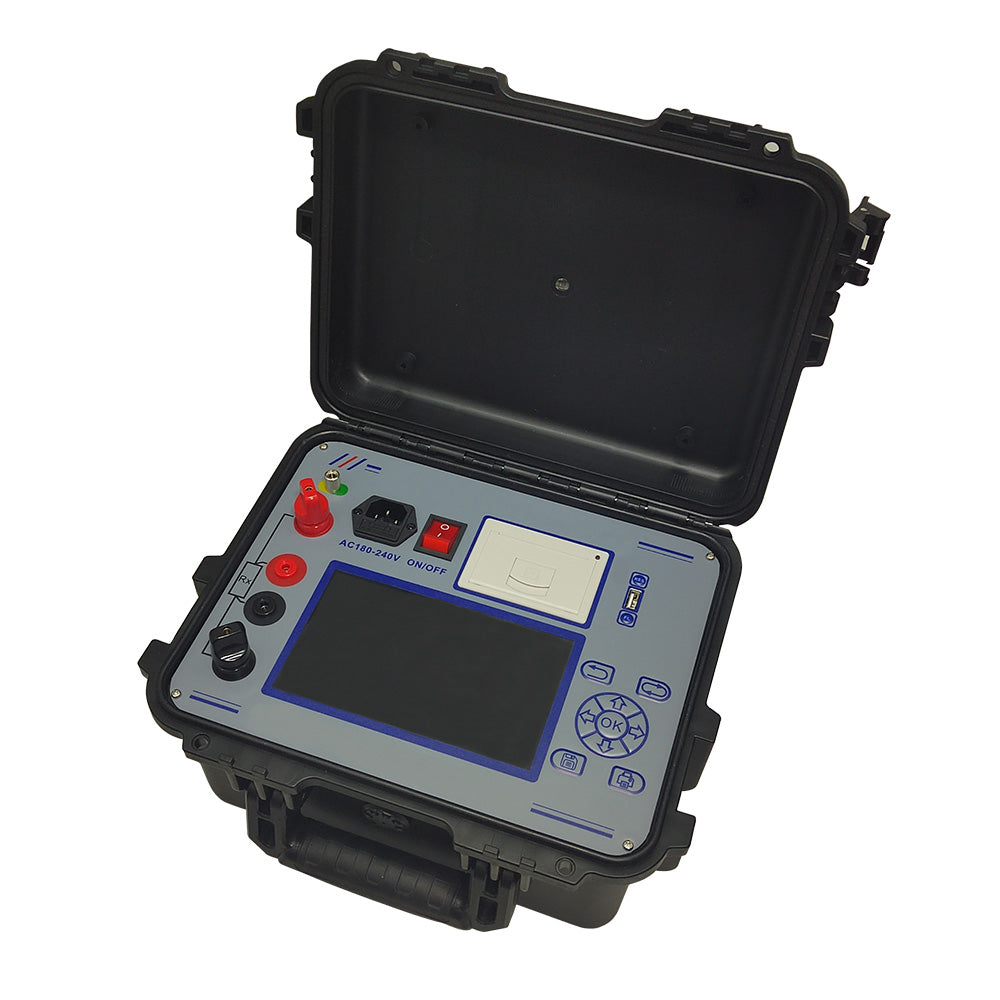 VTSYIQI Loop Resistance Testers with Measurement Range 0-50mΩ Resolution 0.001μΩ for On-site High-voltage Switch Maintenance and High-Voltage Switchyard Circuit Resistance Testing in Electric Power and Power Supply Departments