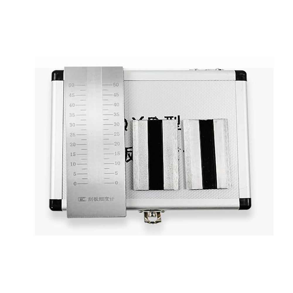Automatic Grindometer VTSYIQI Grindometer Professional Fineness of Grind Gauge with 2 Scrape