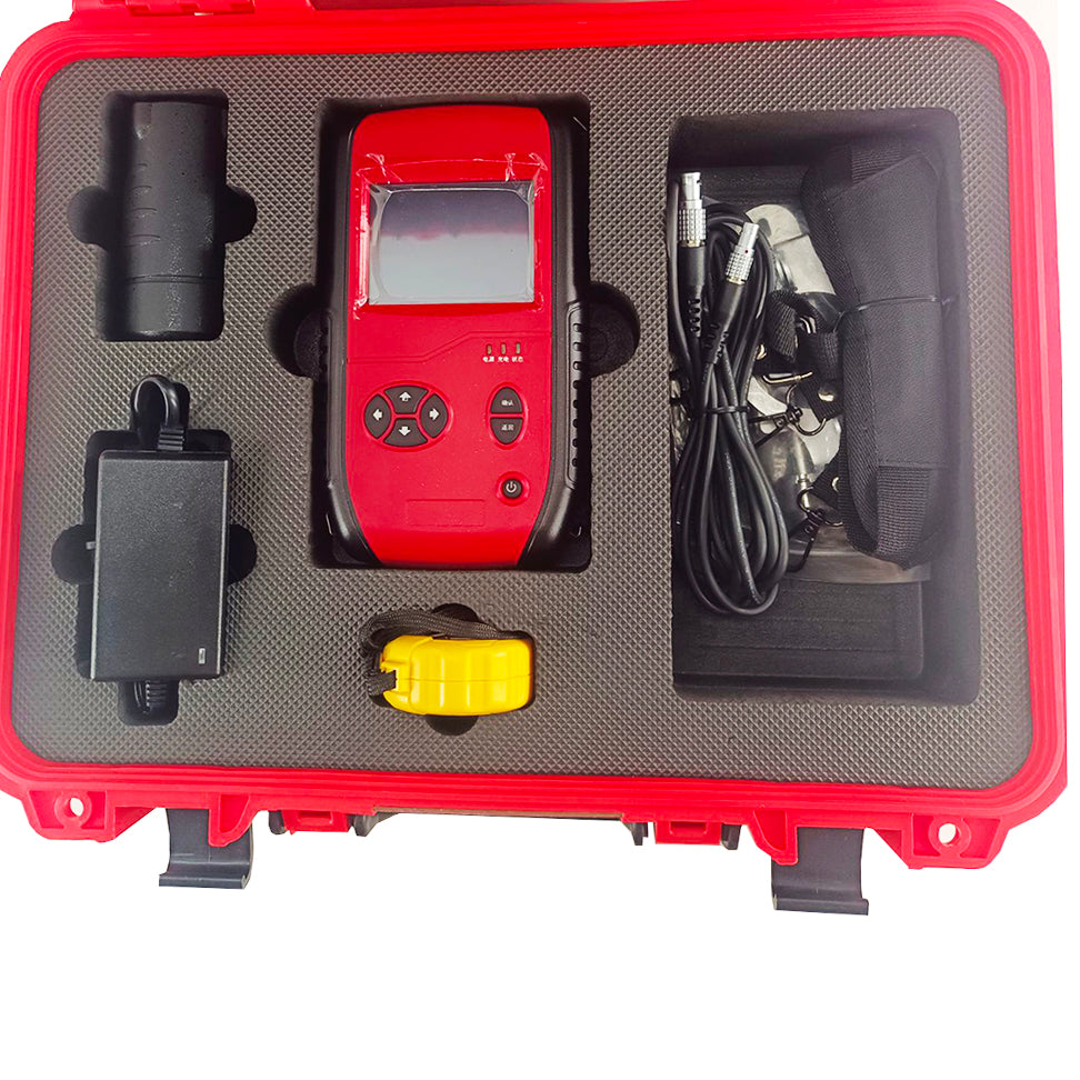 VTSYIQI Crack Width Gauge Digital Concrete Crack Width Gauge with Measurement Range 0~10mm Accuracy 0.01mm Direct Digital Display of Crack Width Values Storage of Data Pictures of Cracks Monitoring of Crack Changes