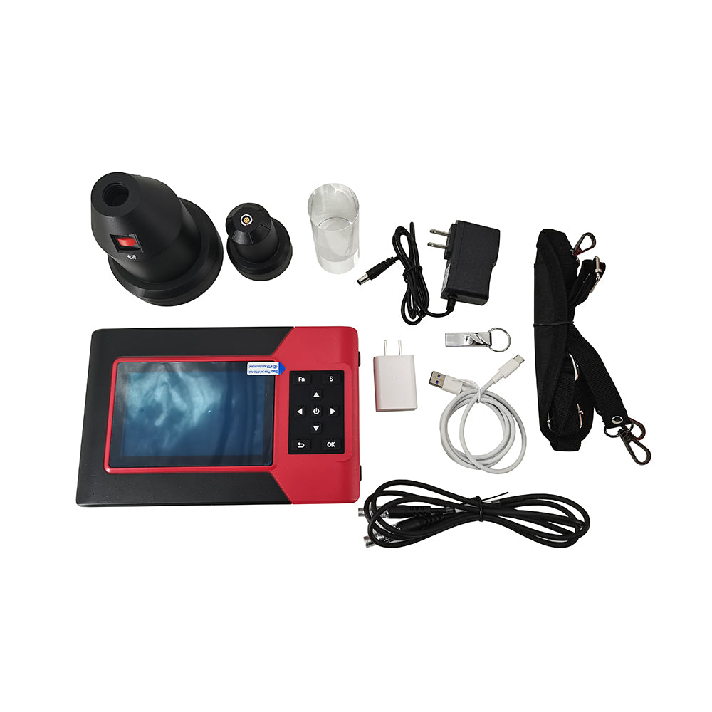 VTSYIQI Floor Slab Thickness Gauge Concrete Floor Slab Thickness Meter with Thickness Measurement Range 40mm ~ 1000mm Test Accuracy (mm)  40 ~ 400 ±1; 401～800 ±2; 801 ~ 1000 ±3 for Measuring The Thickness of Nonmetallic Plate ﻿