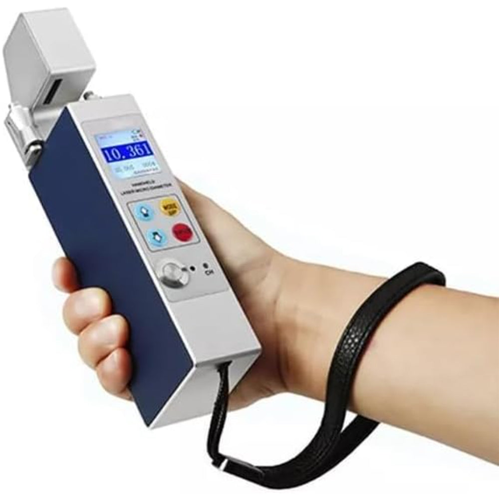 VTSYIQI Laser Diameter Measuring Instrument Non-contact Laser Diameter Gauge with Non-contact Optical Measurement Measuring Range 0.20mm-15.00mm Resolution 0.001mm Accuracy ±0.002mm Scanning Speed 400N/S