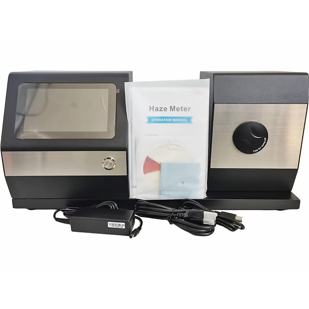 VTSYIQI Haze and Transmittance Meter with Φ154 mm Integrating Sphere Size | ASTM ISO Dual Test Methods 15mm Apertures For Transparent Liquid Light Transmittance And Haze Analysis