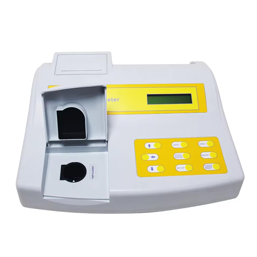VTSYIQI Beer Turbidimeter Benchtop Turbidity Meter Print Function with Range 0 to 100 EBC Minimum Value 0.01 EBC Repeatable ≤0.5% Standard Calibration Solution EBC Readout RS232 Interface