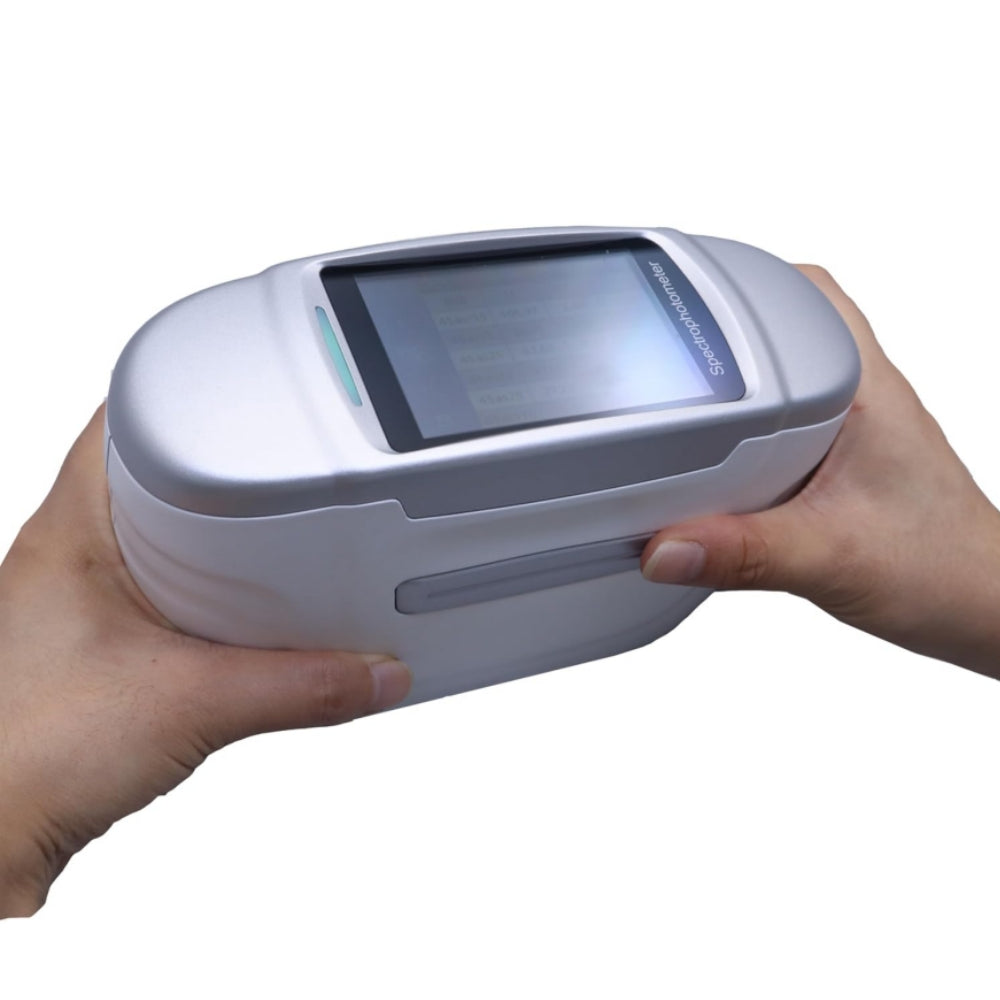VTSYIQI Three Angles Spectrophotometer 15 45 110 Degrees Spectrophotometer with 3 Measuring Angles 15° 45° 110° 45° Receiver for Accurate Capture of Automotive Plastic Cosmetics and Other Effect Finishes