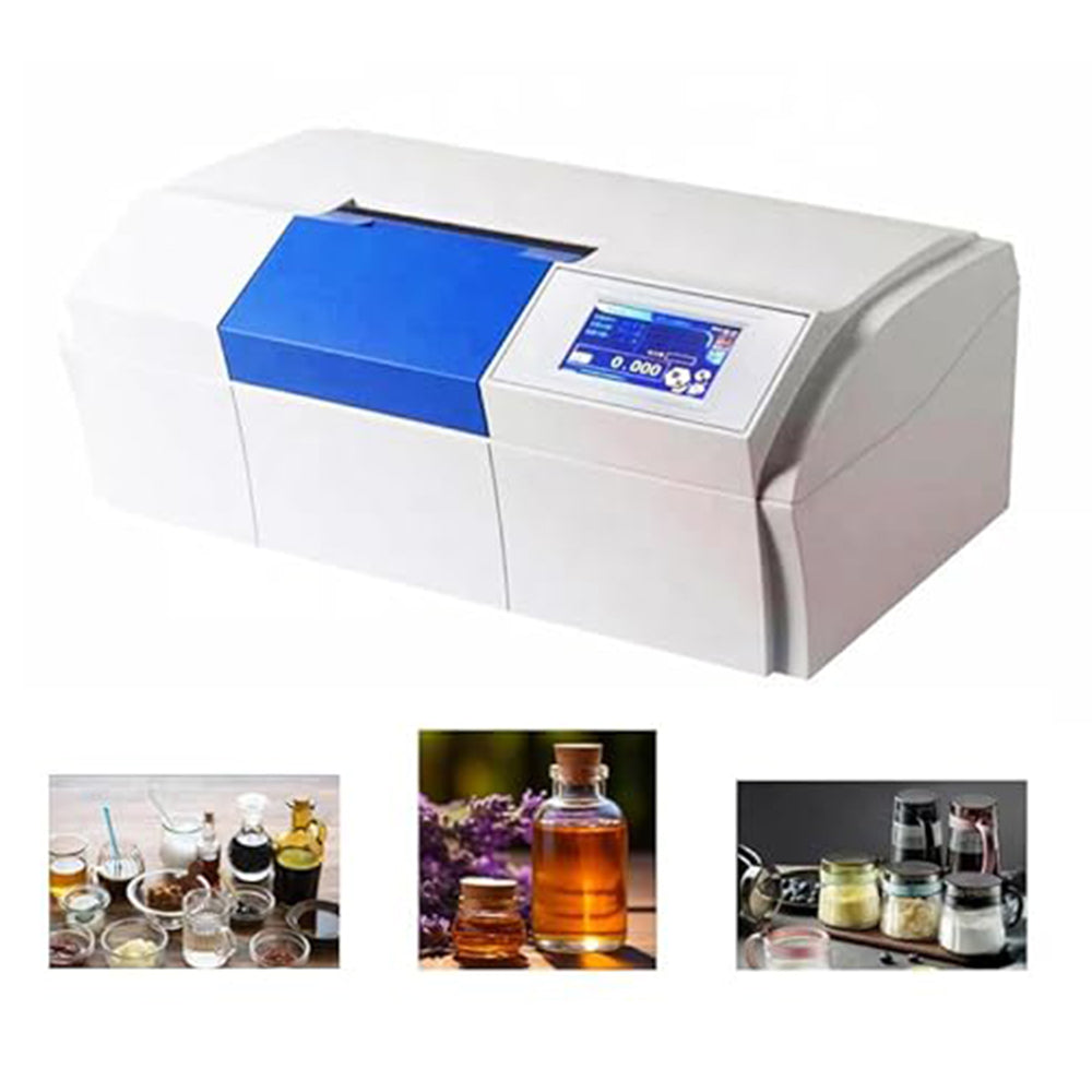 VTSYIQI Laboratory Automatic Polarimeter Digital Automatic Polarimeter with Measurement Range ±45°(Optical Rotation), 120°Z(Sugar) Repeatability ≤0.003°(Optical Rotation) Transmission 10% USB Interface for Measuring Optical Rotation
