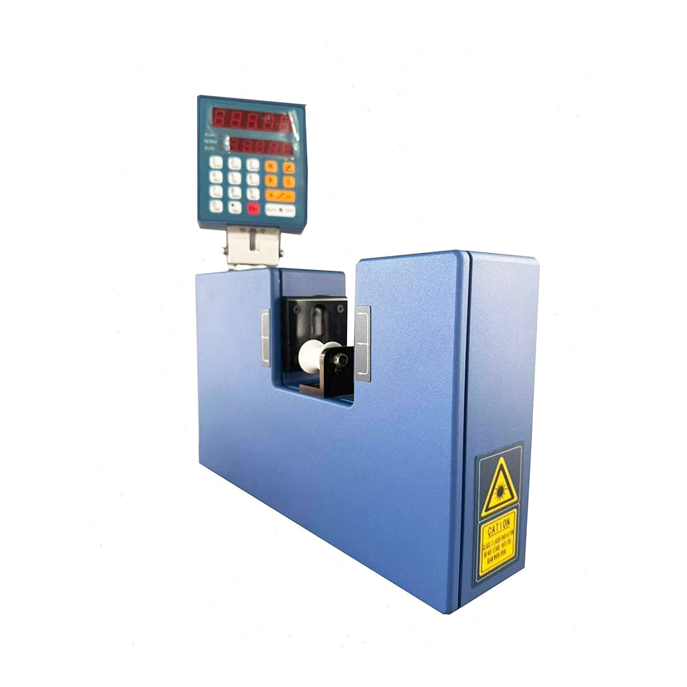 VTSYIQI One-axis Laser Diameter Gauge Meter Tester Laser Diameter Measuring Instrument with Measuring Range 0.10~25.00mm Resolution 0.001mm Accuracy ±0.002mm Scanning Speed 600N/S