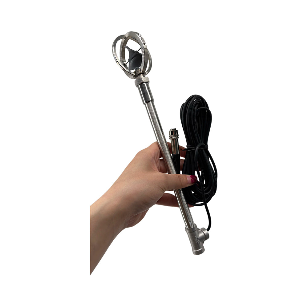 VTSYIQI Flow Probe for FM-100V5 Water Velocity Meter with Velocimetry Range (0.01-5.00 M/s) Flow Measurement Error ≤1. 5%