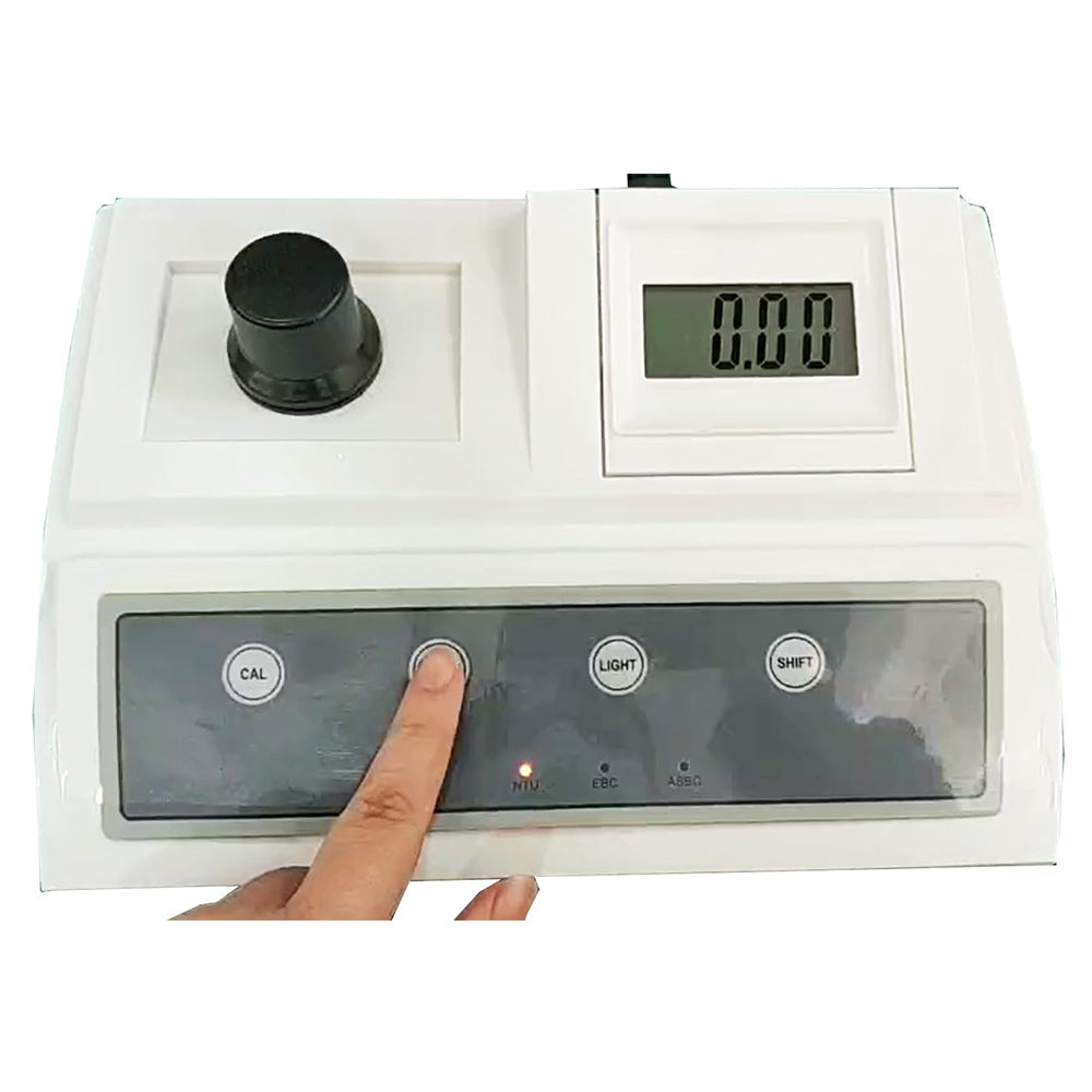 VTSYIQI Benchtop Turbidimeter Turbidity Tester Turbidity Analyzer with RS232 Interface Formazine Standard Turbidity Solution Measurement Range 0-200 NTU Resolution 0.1NTU Accuracy ±2.5% F.S