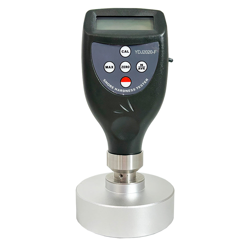 VTSYIQI Sponge Foam Hardness Tester Digital Shore F Hardness Tester Sponge Durometer with  Measurement Range 10 to 90HF 0.1HF Resolution for Sponge Soft Foam Pillow Polyurethane Test