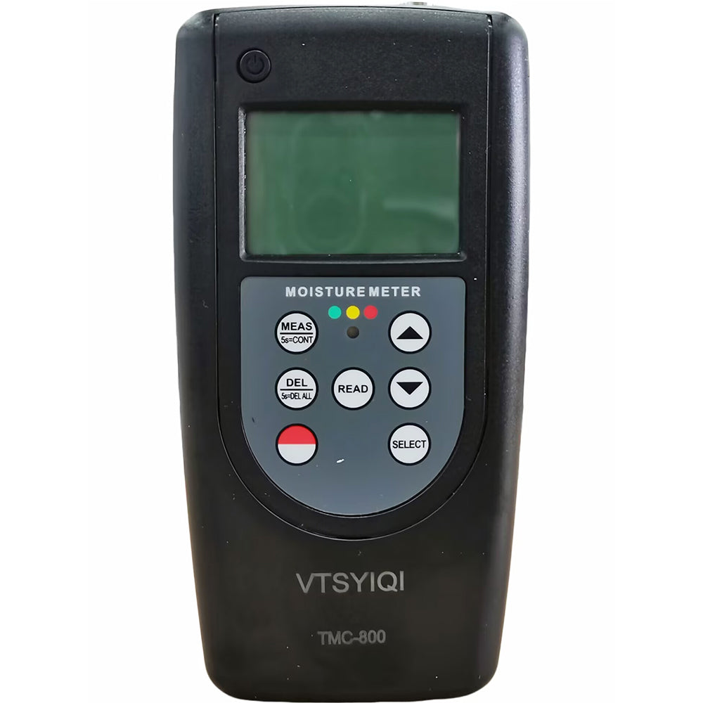 VTSYIQI Tobacco Moisture Meter Tester Portable Tobacco Moisture Analyzer with LCD Display Measuring Range 0% to 80% Resolution 0.1