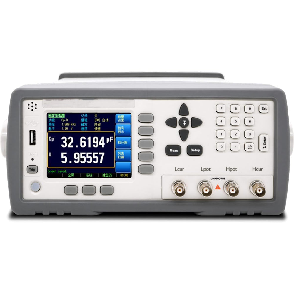 VTSYIQI Precision Benchtop LCR Bridge Inductance Capacitance Resistance Meter with DCR ALC Function Frequency 10Hz~20kHz(Continuous,Resolution 0.001Hz) Accuracy 0.05% ±5dgt DC Bias -2.5V~+2.5V