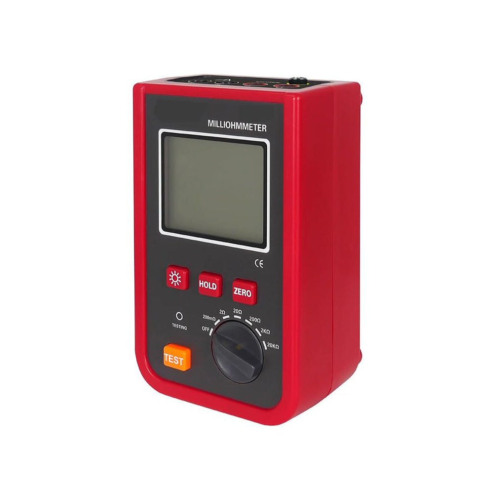 VTSYIQI DC Low Resistance Meter Equipotential Tester Meter with Working Current≤1.2A Measure Power≤17.64W Resistance Range 1mΩ~20.0kΩ IEC61010-1 Standard Accuracy ±0.1%FS ± 15dgt for Measuring The Low DC Resistance Of Windings Coils