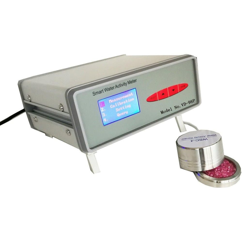 VTSYIQI  Smart Water Activity Meter Analyzer Monitor Real Time Print Function With Water Activity Range 0 to 1.000aw Water activity ±0.015aw