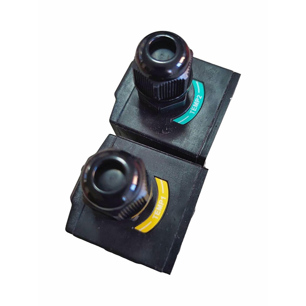 VTSYIQI Ultrasonic Temperature Transducer CT-1 Clamp On Ultrasonic Flowmeter Sensor Probe with Temperature Range -30~160℃ for TUF-2000M Ultrasonic Liquid Flow Meter