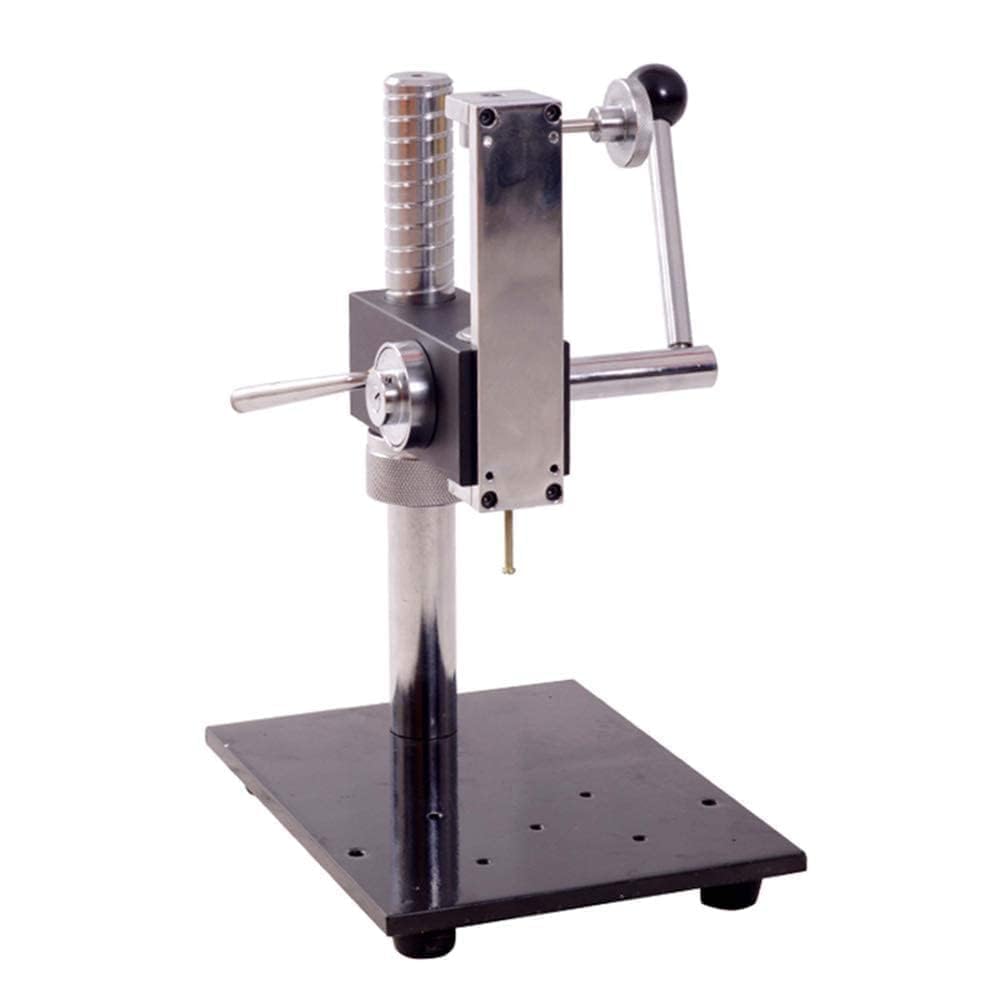 VTSYIQI Test Stand for Digital Fruit penetrometer Sclerometer Fruit Hardness Tester Hardness Tester with Max Load 500N and Stroke 90mm
