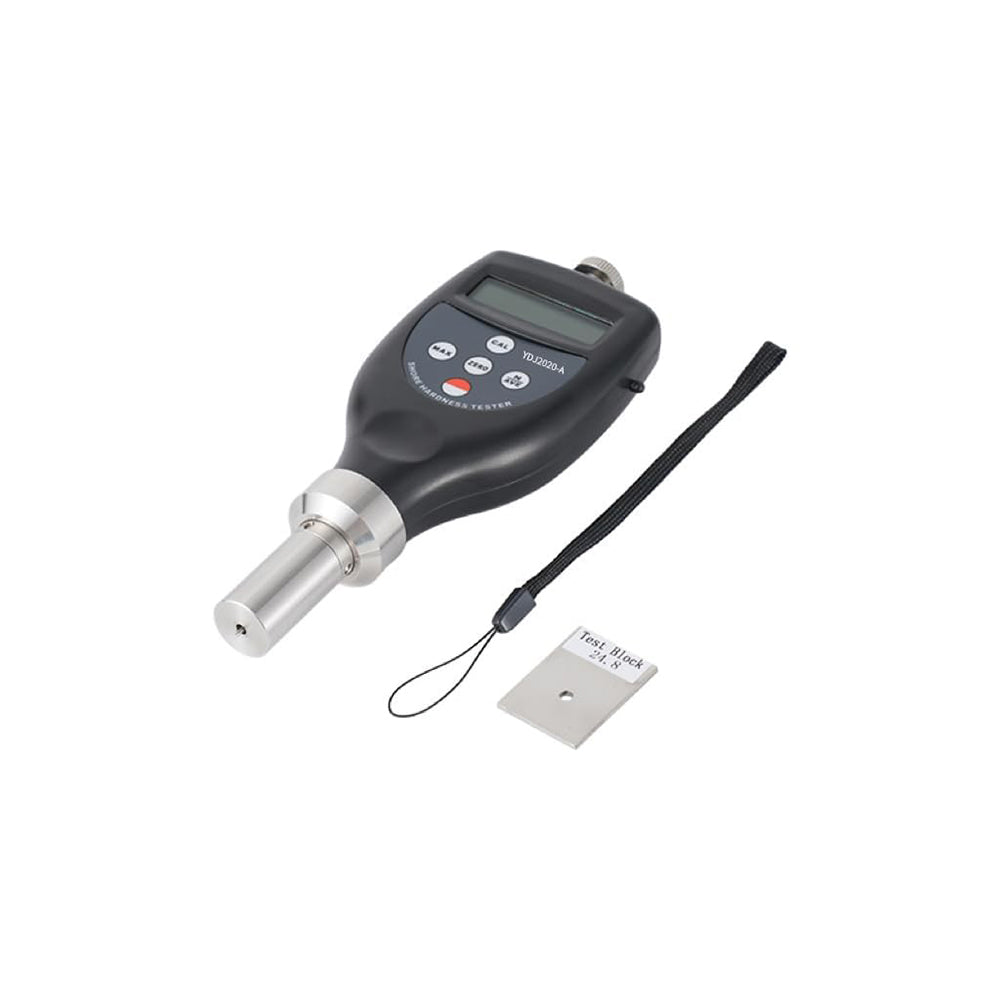 VTSYIQI Shore A Durometer Shore A Hardness Tester Meter with Measurement Range 10HA~90HA for Soft Rubber Elastomers Natural Rubber Products Neoprene Resin Polyester Soft PVC Lleather Rigid Plastics Etc