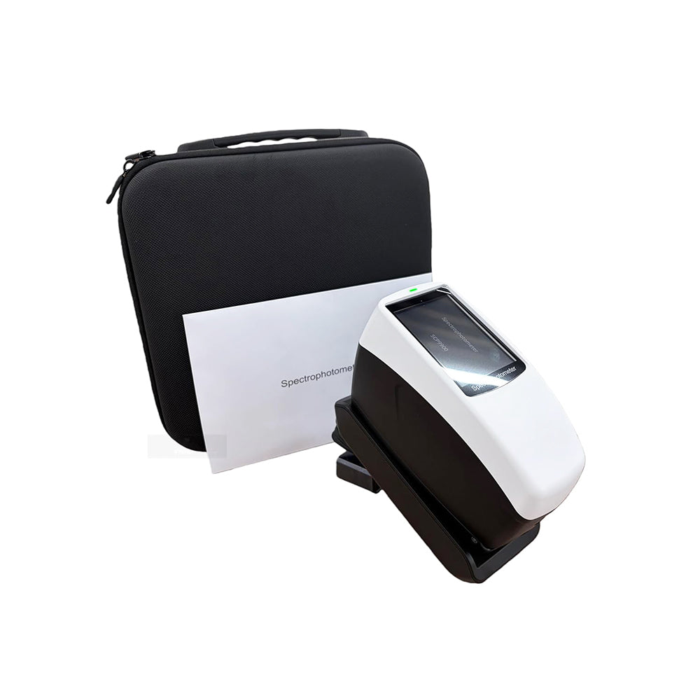 VTSYIQI Digital Spectro Colorimeter Spectrophotometer with Caliber Φ11mm Φ6mm Φ3mm ASTM ISO Standard SCI SCE Simultaneous Measure Repeatability dE*ab≤0.02 Display Accuracy 0.01 10000 Items Mass Storage