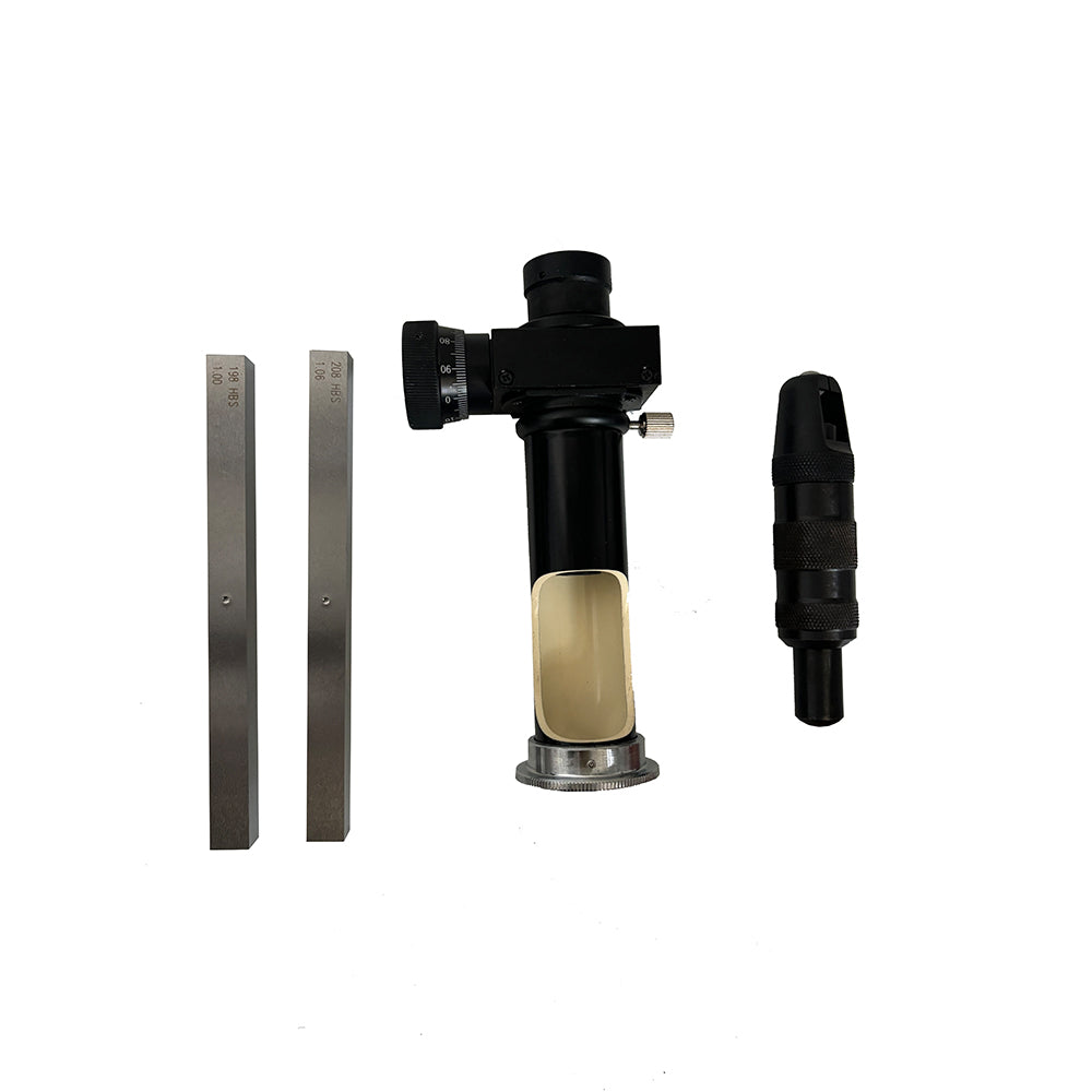 VTSYIQI Portable Hammer Hitting Brinell Hardness Tester with Measuring Range < 450 HBS Diameter of Steel Ball Dia10mm for Determining The Brinell Hardness of Large Heavy Parts on The Spot