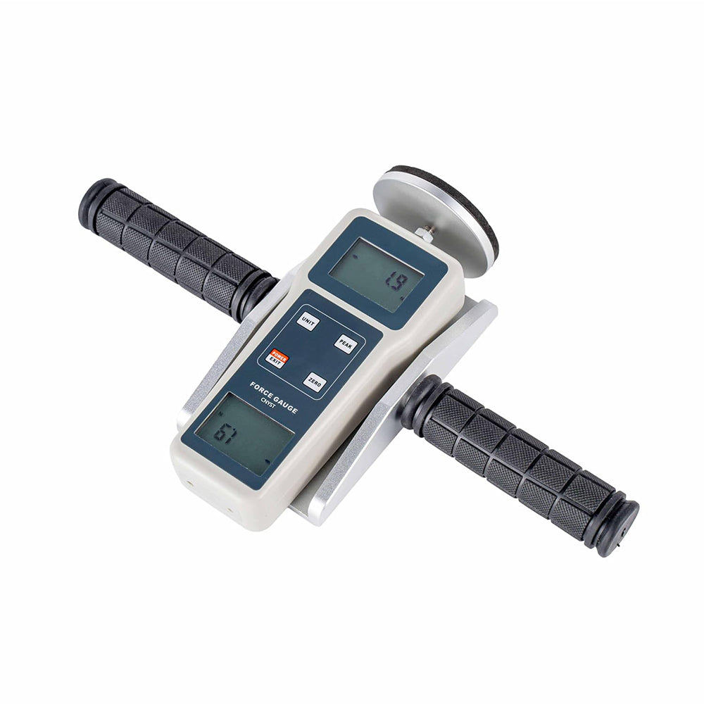 VTSYIQI Muscle Strength Tester Muscle Strength Test Machine with Force Range ±50kgf,±490N,±110Lbf Resolution 0.01kgf,0.1N,0.1Lbf  Accuracy ±0.5% FS ± 1Digit Peak Value Hold Function Units Kgf,gf, N, Lbf