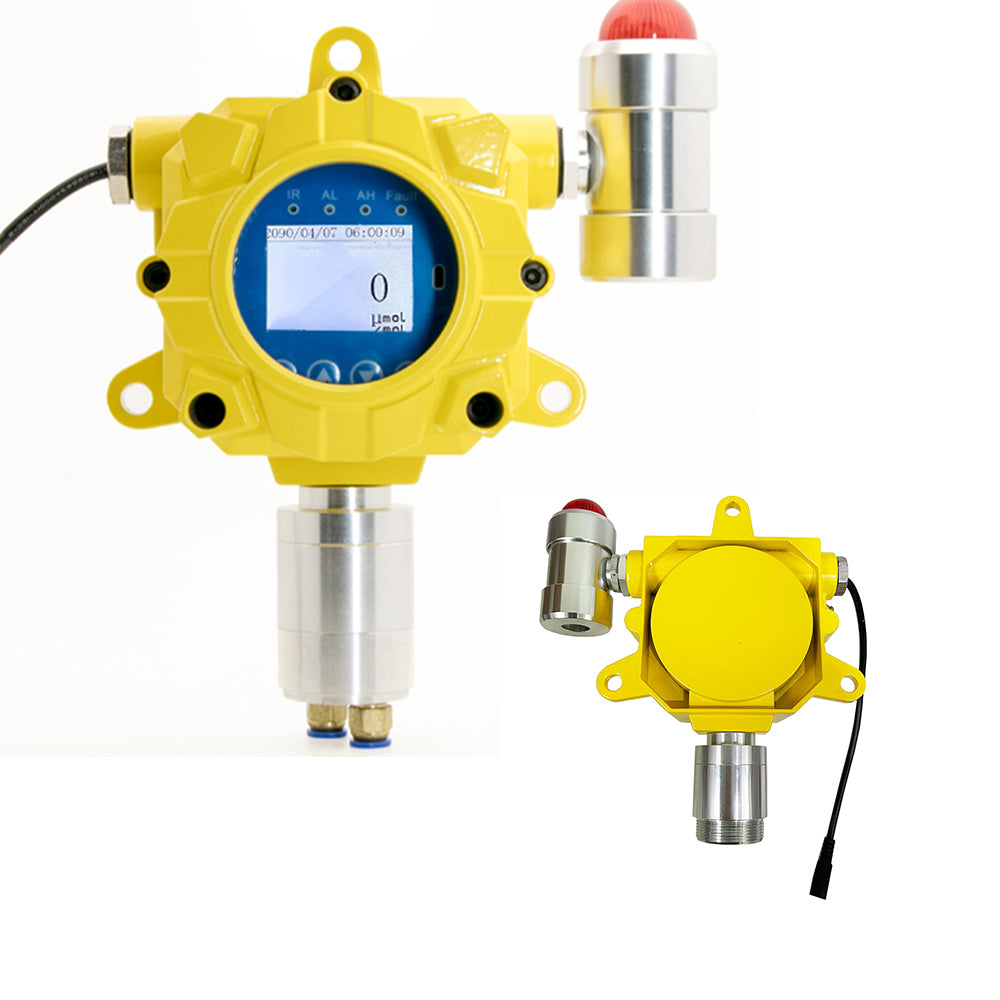 Fixed O2 Area Monitor VTSYIQI Fixed O2 Gas Monitor Oxygen Detector Oxygen Gas Meter with Res