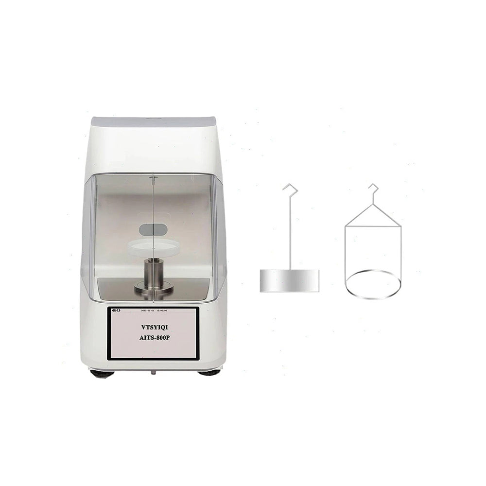 VTSYIQI Tensiómetro Automático De Superficie Líquida Tensiómetro De Superficie Con Anillo De Platino Placa De platino Precisión 0,1 mN/m Rango De Prueba 0-1000 mN/m Pantalla Táctil De 4,3 Pulgadas